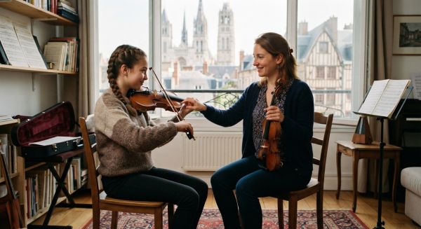 Top 5 raisons de suivre des leçons de violon à Rouen